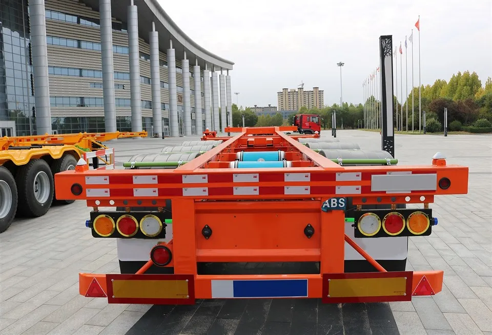 20-40ft Container Skeletal Semi Trailer