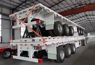 Tri Axle Flatbed Trailer For Sale